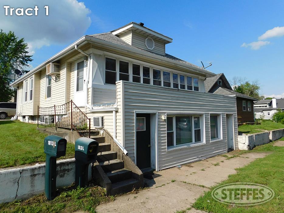 TRACT 1 – INCOME PRODUCING DUPLEX